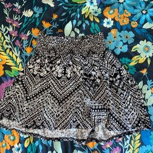 Tribal flowy shorts